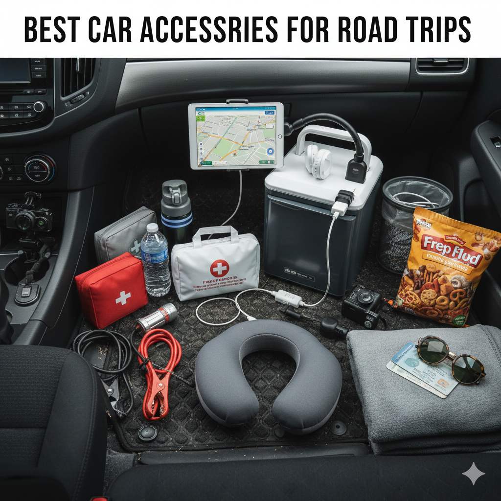 Best Car Accessories for Road Trips