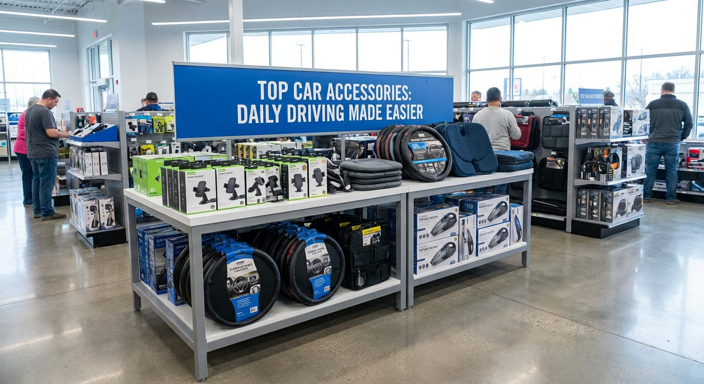 Top Car Accessories That Make Daily Driving Easier