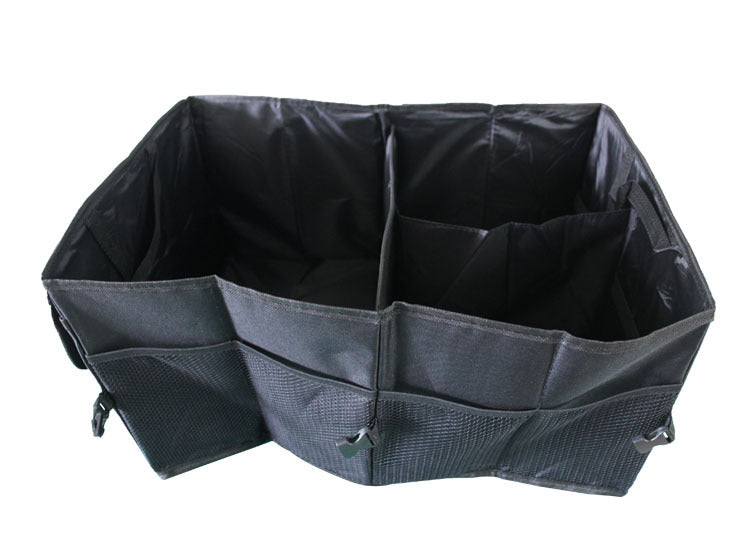 SafetyTrunk:tm: Big Foldable Back Rear Trunk Car Storage Organizer