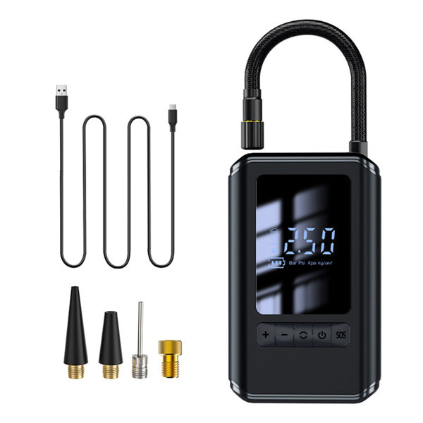 Compact Car Tire Inflator – Fast, Easy On-The-Go Air