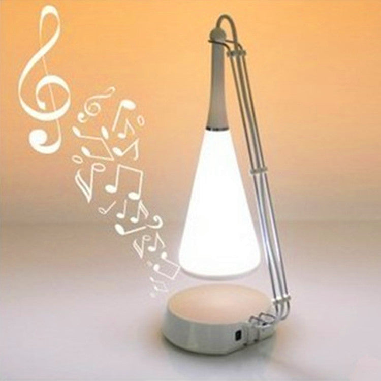 LED Bluetooth Speaker Lamp – Music-Loving Desk & Bedside Glow
