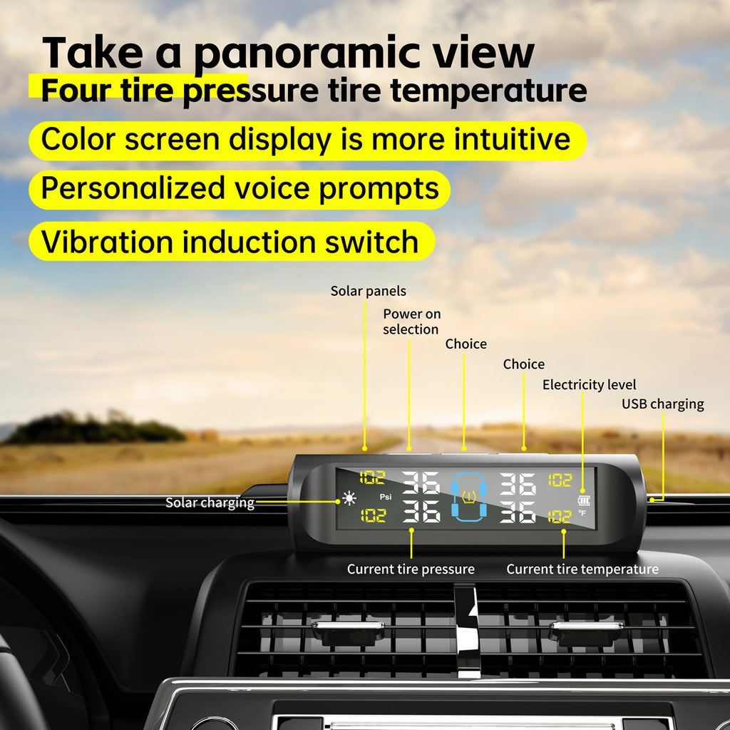 T15 Tire Pressure Monitor Wireless