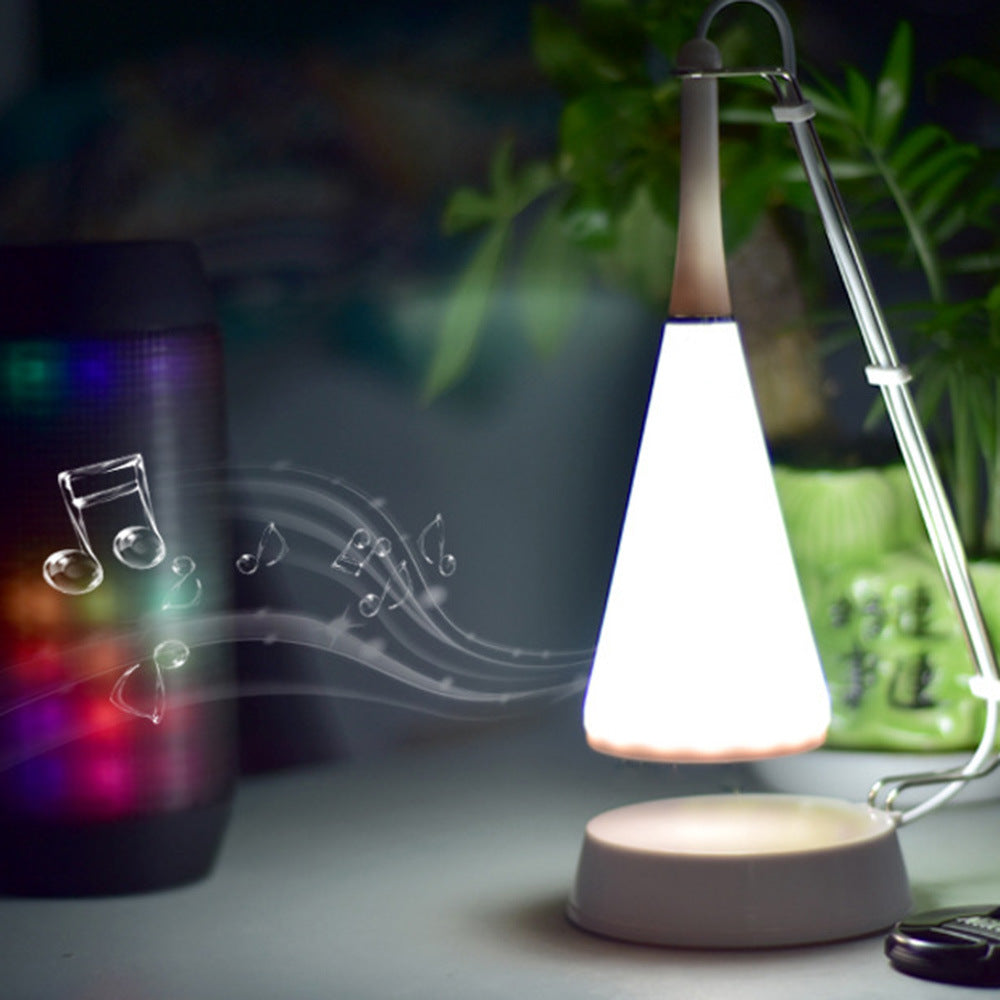 LED Bluetooth Speaker Lamp – Music-Loving Desk & Bedside Glow