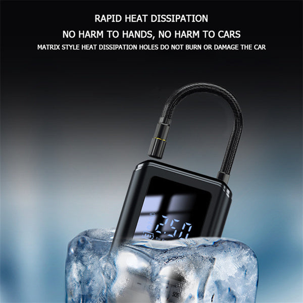 Compact Car Tire Inflator – Fast, Easy On-The-Go Air