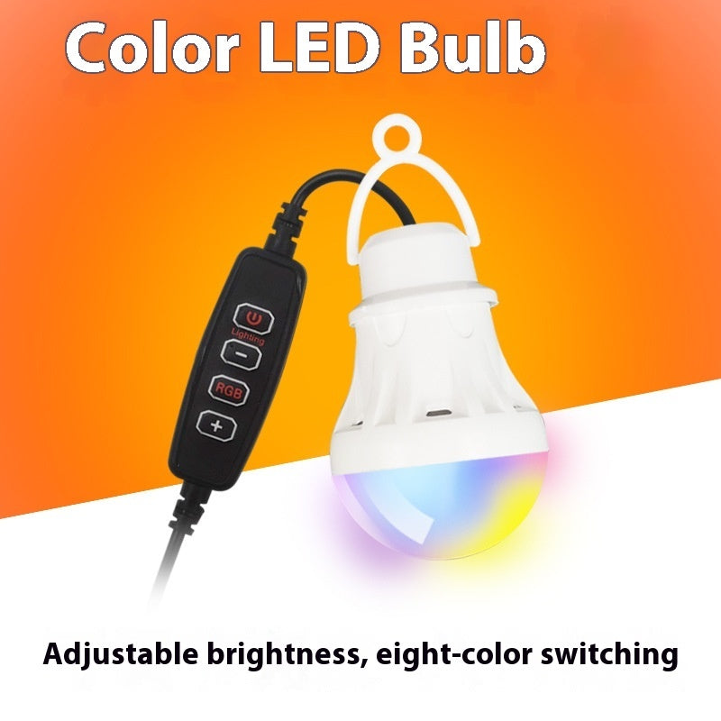 RGB Magic Color 5V Mobile Power Bulb Low Voltage Led